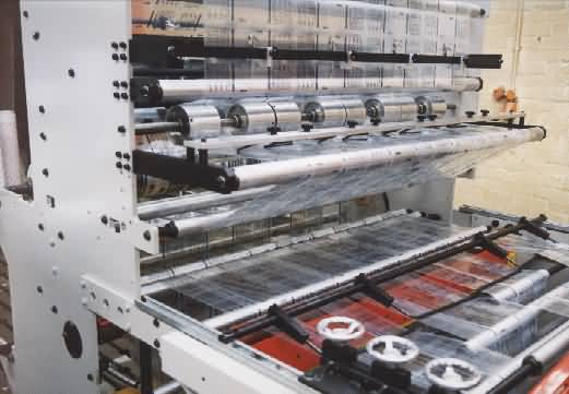 Multilane Captive Flap/Sandwich Bag Machines